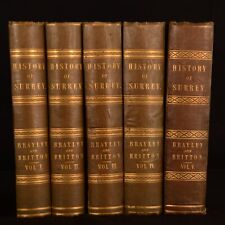 1850 5vol topographical for sale  BATH