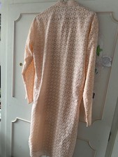 Man chikankari kurta for sale  LEICESTER