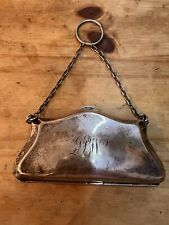 Silver purse vintage for sale  MATLOCK