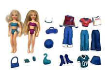 Juegos de muñecas Polly Pocket con 2 muñecas, ropa, zapatos y accesorios conjunto 1 segunda mano  Embacar hacia Mexico