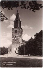 AK PK TURUN Tuomiokirkko Abo Domkyrka biegł 1938 n. Hersbruck na sprzedaż  Wysyłka do Poland