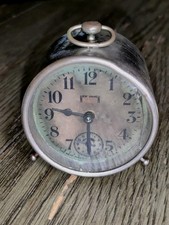 Usado, Antigo New Haven Clock Company tatuagem júnior miniatura despertador funciona  comprar usado  Enviando para Brazil