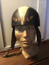 Vintage motorcycle helmet for sale  DEREHAM