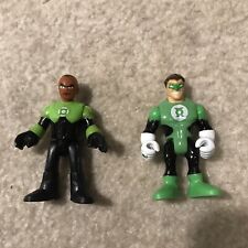 Lote de 2 bonecos Lanterna Verde Hal Jordan John Stewart Imaginext DC Super Friends, usado comprar usado  Enviando para Brazil