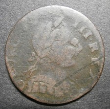 Halfpenny 1774 george for sale  WORTHING