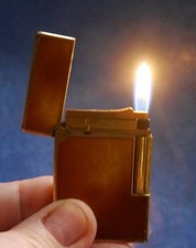 Goldenes dupont feuerzeug gebraucht kaufen  Triefenstein