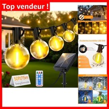 Guirlande lumineuse solaire d'occasion  Matha