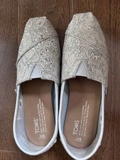 Toms silver sparkly for sale  Concord