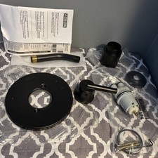 Kit de acabamento de torneira de chuveiro Delta Transit 1 alça em preto fosco T14259-BLLHD READ comprar usado  Enviando para Brazil