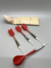 Estojo ponta macia Dart Nomac parafuso de metal raro marcado 1/4” Htf jogo vermelho comprar usado  Enviando para Brazil