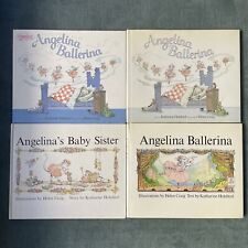 Usado, Lot of 4 Angelina Ballerina Hardcover Books By Katharine Holabird, Helen Craig comprar usado  Enviando para Brazil