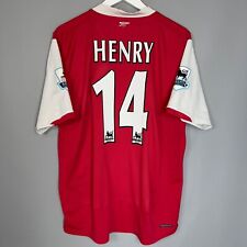 Usado, CAMISA DE FUTEBOL ARSENAL LONDRES 2006 2007 CASA #14 HENRY NIKE L comprar usado  Enviando para Brazil