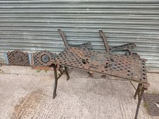 Cast iron table for sale  ILKESTON