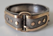 Bracelet manchette argent d'occasion  Montady