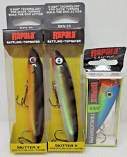 Isca de pesca popper superfície SET-RPT24 3 peças Rapala Skitter V X-Rap SKV-10 XRP-7 comprar usado  Enviando para Brazil