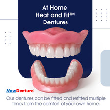 Heat and Fit™ NowDenture™ – Dentaduras imediatas por correio. Aqueça e ajuste em minutos! comprar usado  Enviando para Brazil