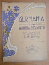 Spartito antico germania usato  Pettinengo