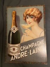 Carton publicitaire champagne d'occasion  Narbonne