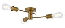 Brass semi flush for sale  Columbus