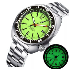 Relógios de mergulho automáticos masculinos 20ATM Green Turtle 6105 cristal de safira NH35A comprar usado Relógios de mergulho automáticos masculinos 20ATM Green Turtle 6105 cristal de safira NH35A comprar usado  Enviando para Brazil