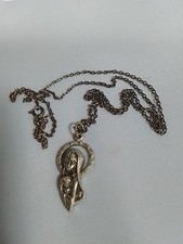 Madonna child pewter for sale  THETFORD