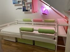 Kinderbett 90x200 mädchen gebraucht kaufen  Stuttgart