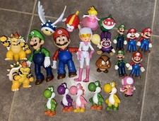 Lote 22 brinquedos bonecos de ação Jakks Super Mario Brothers brinquedo comprar usado  Enviando para Brazil