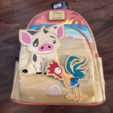 Mini Mochila Loungefly Disney Moana’s Pua & Hei Hei Beach Sunset NOVA com Etiquetas comprar usado Mini Mochila Loungefly Disney Moana’s Pua & Hei Hei Beach Sunset NOVA com Etiquetas comprar usado  Enviando para Brazil