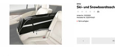 Riginal bmw skisack gebraucht kaufen  Hamburg