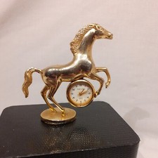 Horse mini clock for sale  RUSHDEN
