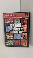 Grand Theft Auto III GTA 3 (Sony PlayStation 2, 2003) GH PS2 Completo Testado comprar usado  Enviando para Brazil