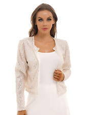 Damen pailletten cardigan gebraucht kaufen  Bremen