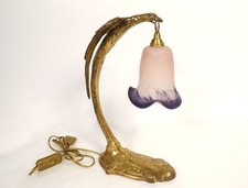 Lampe bronze doré d'occasion Lampe bronze doré d'occasion  Tréguier