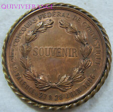 MED4504 - MEDALLA CONCURSO FEDERAL DE GIMNASIA VALENCIA 1886 comprar usado MED4504 - MEDALLA CONCURSO FEDERAL DE GIMNASIA VALENCIA 1886 comprar usado  Enviando para Brazil