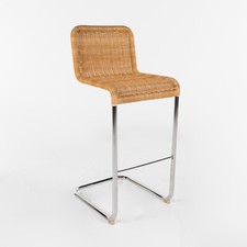 Chrome cane barstool for sale  La Grange