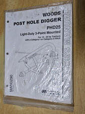 Woods operator manual for sale  Womelsdorf