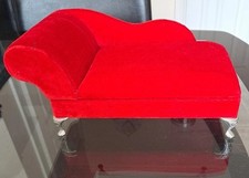 Vintage red velvet for sale  MANSFIELD