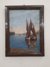 Dipinto olio tavoletta usato  Roma