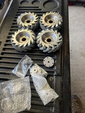 152mm mecanum wheels for sale  San Leandro