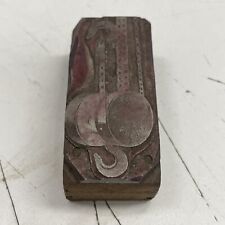 Gancho industrial vintage original retrô bloco de tinta impressão lixo comprar usado  Enviando para Brazil