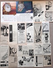 Vintage watch adverts for sale  CRICKHOWELL