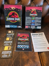 Jurassic Park Big Box IBM PC DOS Game | Dyskietka 3,5" | 386 486 | Ocean Games na sprzedaż  Wysyłka do Poland