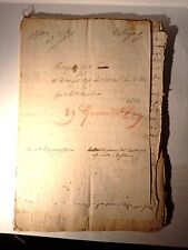 Manoscritto notarile del usato  Foggia