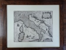 Antica carta geografica usato  Staranzano