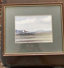 Signed watercolour painting for sale  UK