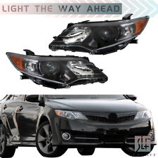 Conjunto de faróis projetores para 2012-2014 Toyota Camry L/LE/XLE/par híbrido comprar usado  Enviando para Brazil