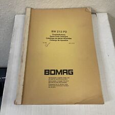 Usado, Rolo compactador Bomag BW 213 PD catálogo de livros de peças comprar usado  Enviando para Brazil