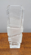 Vase tischvase blockglas gebraucht kaufen Vase tischvase blockglas gebraucht kaufen  Dortmund