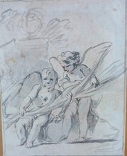 Dessin lavis xviii d'occasion  Rabastens