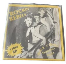 THE ROCKIN' REBELS 45 RPM-4 Song EP-Rock ‘N’ Roll Saturday Night (1985) comprar usado  Enviando para Brazil